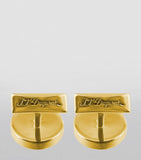 S.T. Dupont cufflinks with engraved logo, imported from the UK