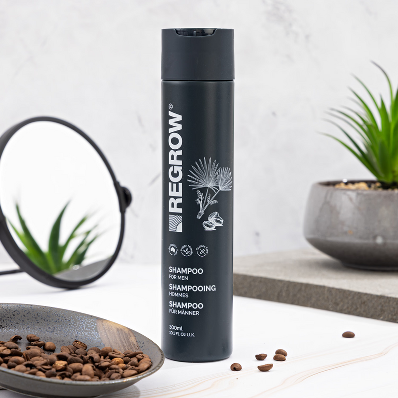 Regrow Men's Shampoo 300ml, imported from the UK