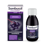 Holland & Barrett Sambucol Original Black Elderberry Formula Syrup 120ml- Buy online at McGrocer
