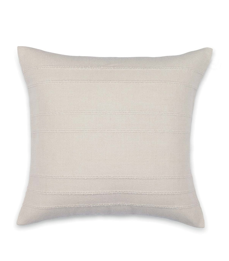 Hamam ribbed alpaca wool cushion case 50x50cm, imported from the UK