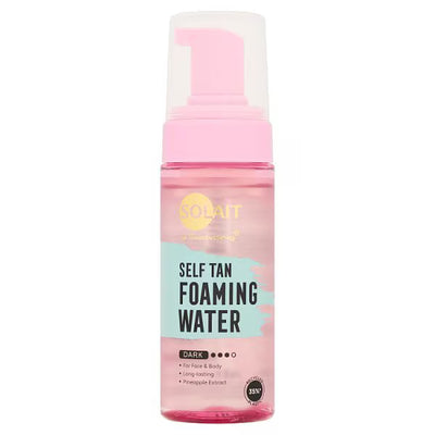 Superdrug Solait Foaming Water Dark Self Tan 150ml- Buy online at McGrocer