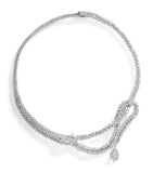 Yeprem Y-Couture white gold diamond choker, imported from the UK