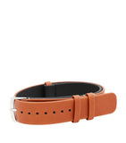 Jean Rousseau NATO leather watch strap 20mm, imported from the UK