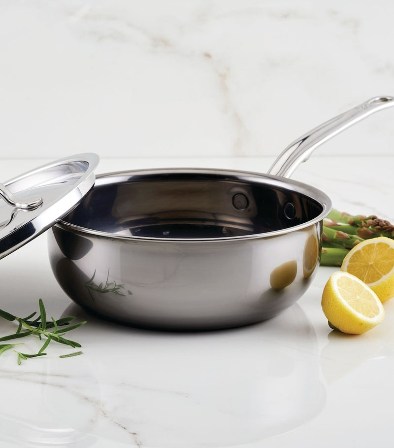 Hestan NanoBond saucepan 22cm with lid (British brand)