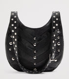 Valentino Garavani small leather Hoboho shoulder bag, imported from the UK