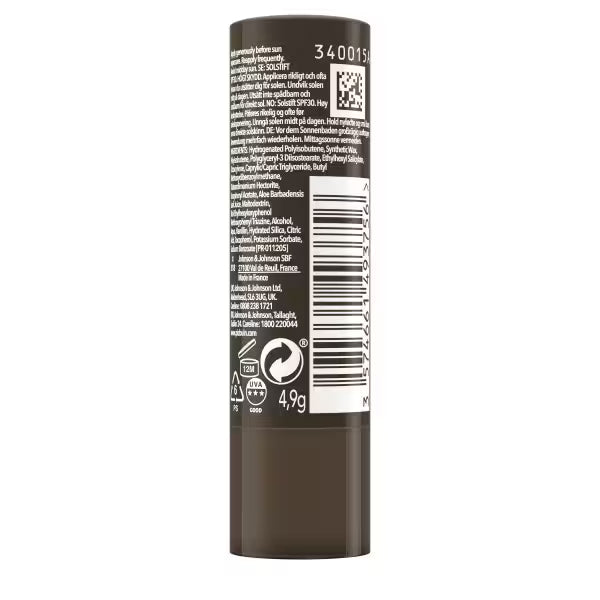 Piz Buin Moisturising Lipstick Aloe Vera SPF30 4.9g, imported from the UK