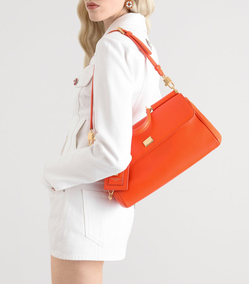 Dolce&Gabbana My Sicily leather top-handle bag, imported from the UK