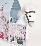 Harrods pony soft toy 28cm (British brand)
