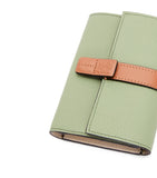 LOEWE cream calfskin vertical wallet, UK version