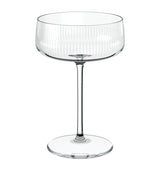 Harrods Villeroy & Boch Crystal Afina Champagne Coupes Set of 4- Buy online at McGrocer