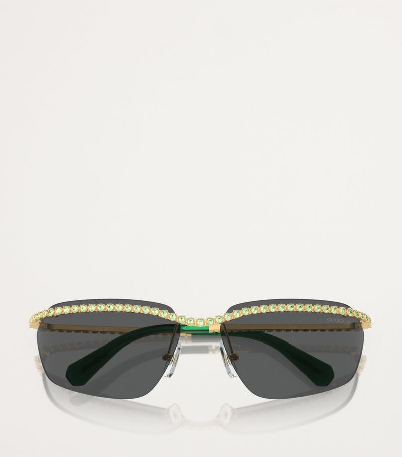 Swarovski embellished SK7001 sunglasses (British brand)