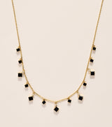Harrods Suzanne Kalan Yellow Gold Diamond and Sapphire Bold Cascade Necklace- Buy online at McGrocer