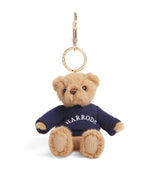 Harrods Harrods Jersey Bear Keyring 12cm- Buy online at McGrocer