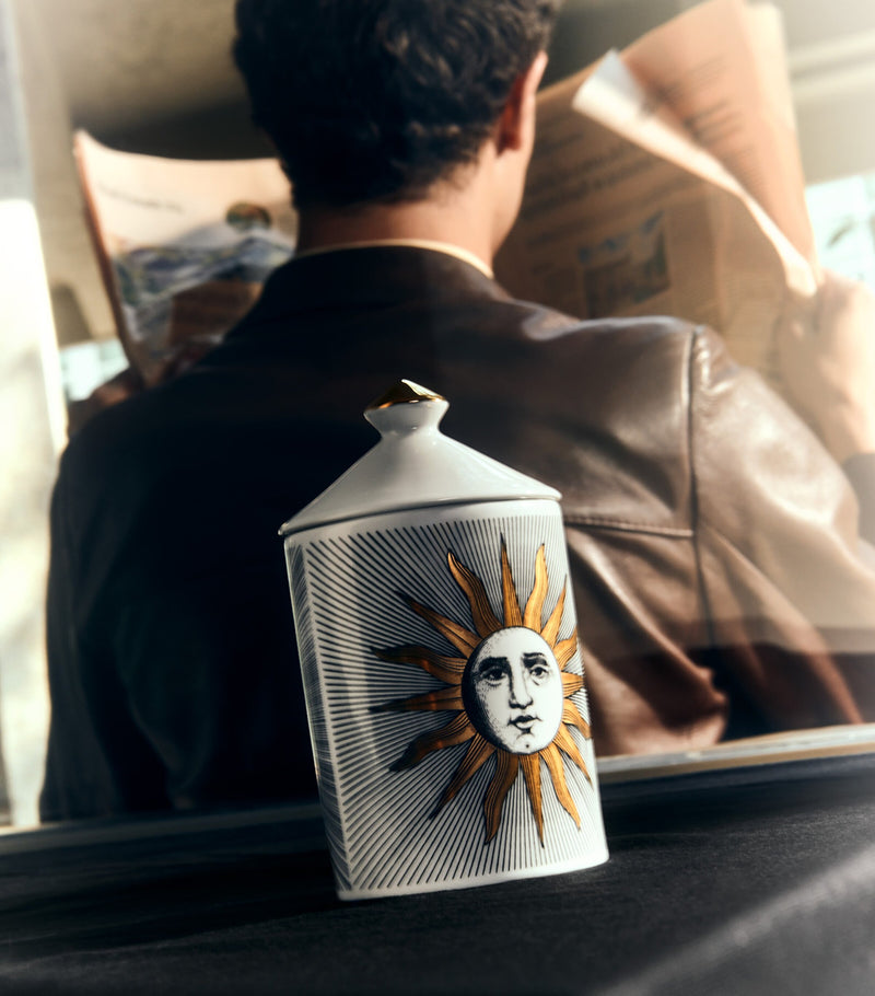 Fornasetti Small Soli candle 310g - British product