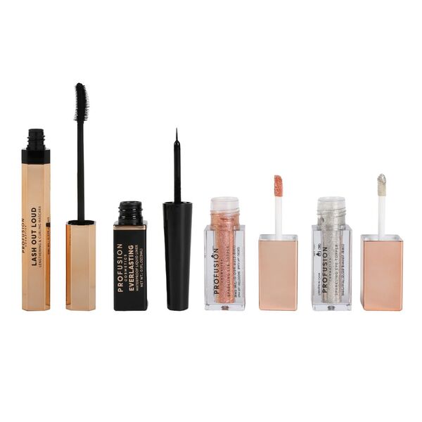 Profusion Cosmetics Festive Eyes Kit Frosted Snow Sparkle (British brand)