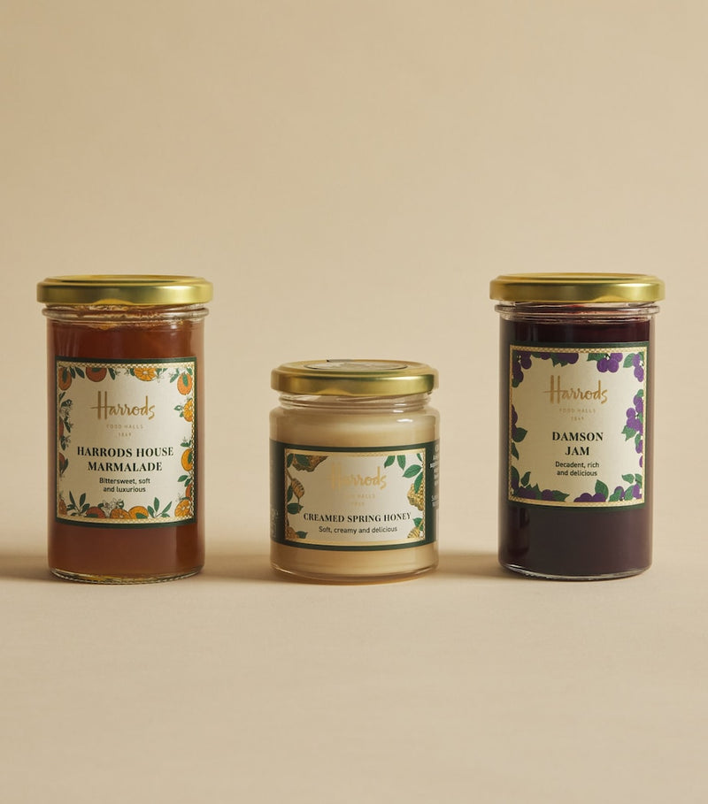 Harrods preserves set trio 827g (British brand)