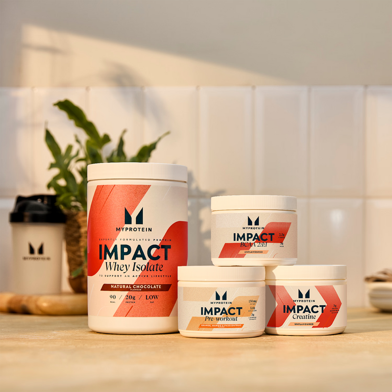 Myprotein Impact Whey Isolate Natural Strawberry 480g, imported from the UK