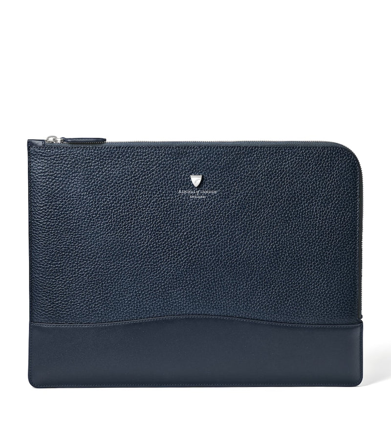 Aspinal of London leather Mount Street laptop case - British product