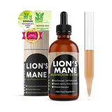 Holland & Barrett Lion's Mane Mushroom Liquid Supplement 60ml- Buy online at McGrocer