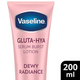 Superdrug Vaseline Gluta-Hya Dewy Radiance Serum Burst Body Lotion 200 ml- Buy online at McGrocer