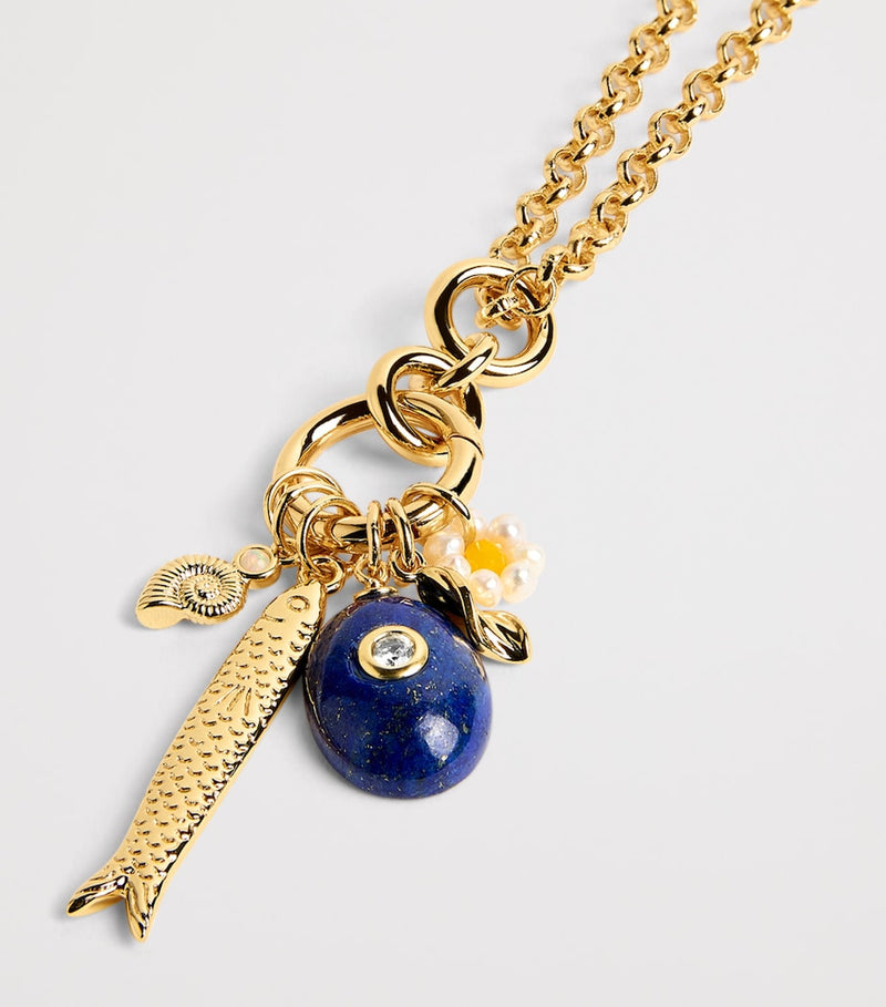 Anni Lu Swim Club necklace 67cm - British product