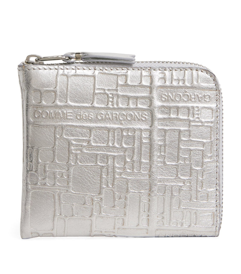 Comme des Garçons leather zipped card holder - British product