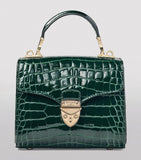 Aspinal of London Mini Mayfair top-handle bag, imported from the UK