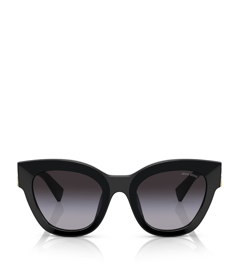 Miu Miu oversized acetate sunglasses (British brand)