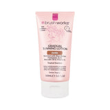Superdrug Brushworks Gradual Tanning Lotion Dark Skin 150ml- Buy online at McGrocer