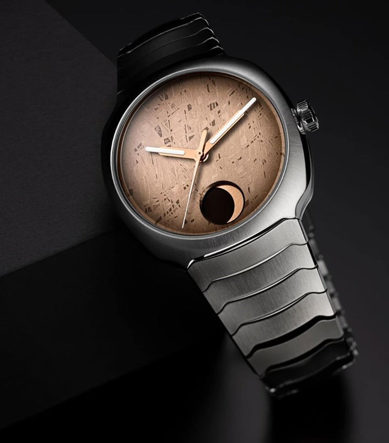 H. Moser & Cie Streamliner Perpetual Moon Meteorite 40mm - British product