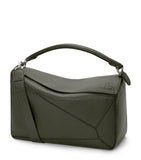 LOEWE Puzzle large leather top-handle bag, UK version