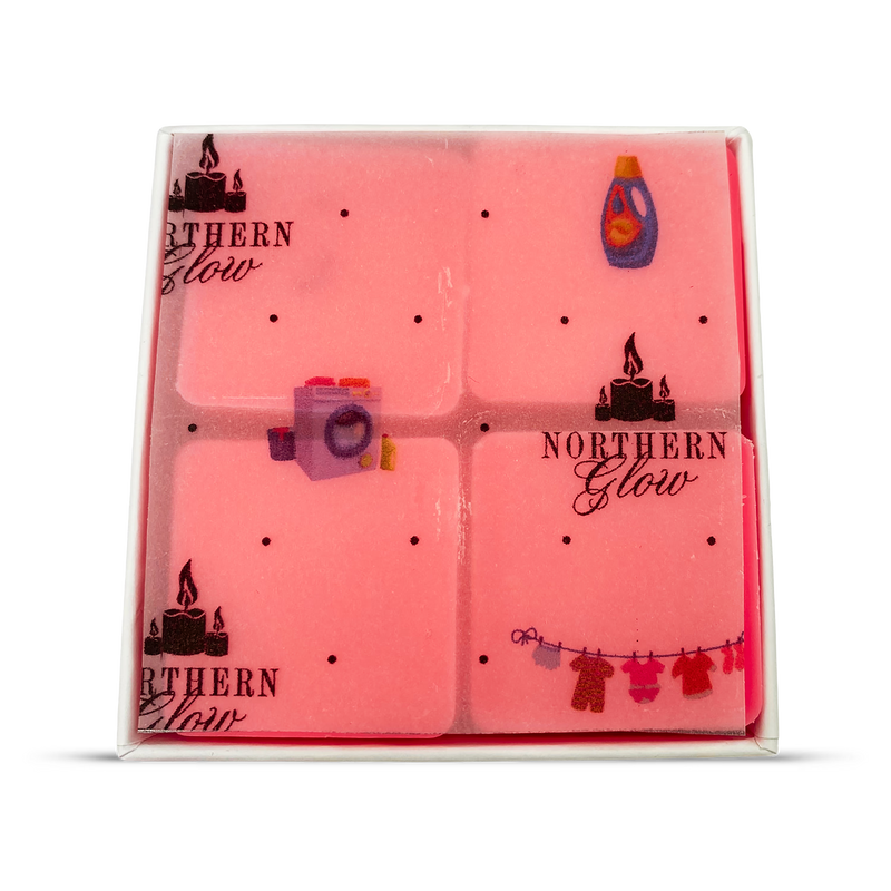 Scented wax melt squares with natural wax (British brand)