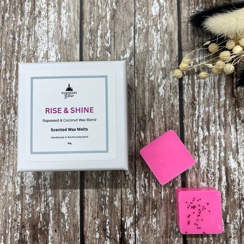 Scented wax melt squares with natural wax (British brand)