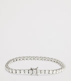 Harrods white gold diamond tennis bracelet 8.00ct, imported from the UK