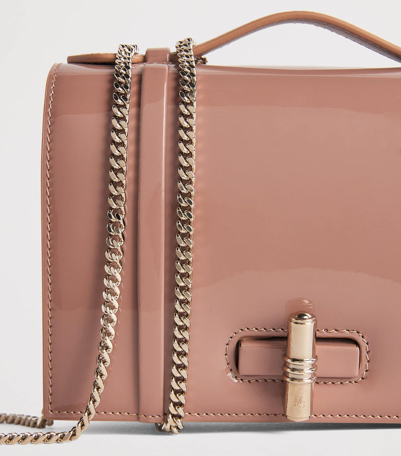 Malone Souliers small patent leather May top-handle bag (British brand)
