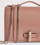 Malone Souliers small patent leather May top-handle bag (British brand)