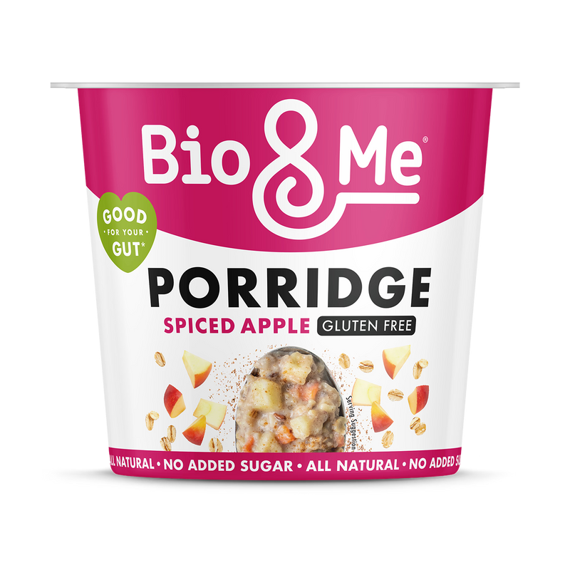 Bio&Me spiced apple porridge pot 58g - British product