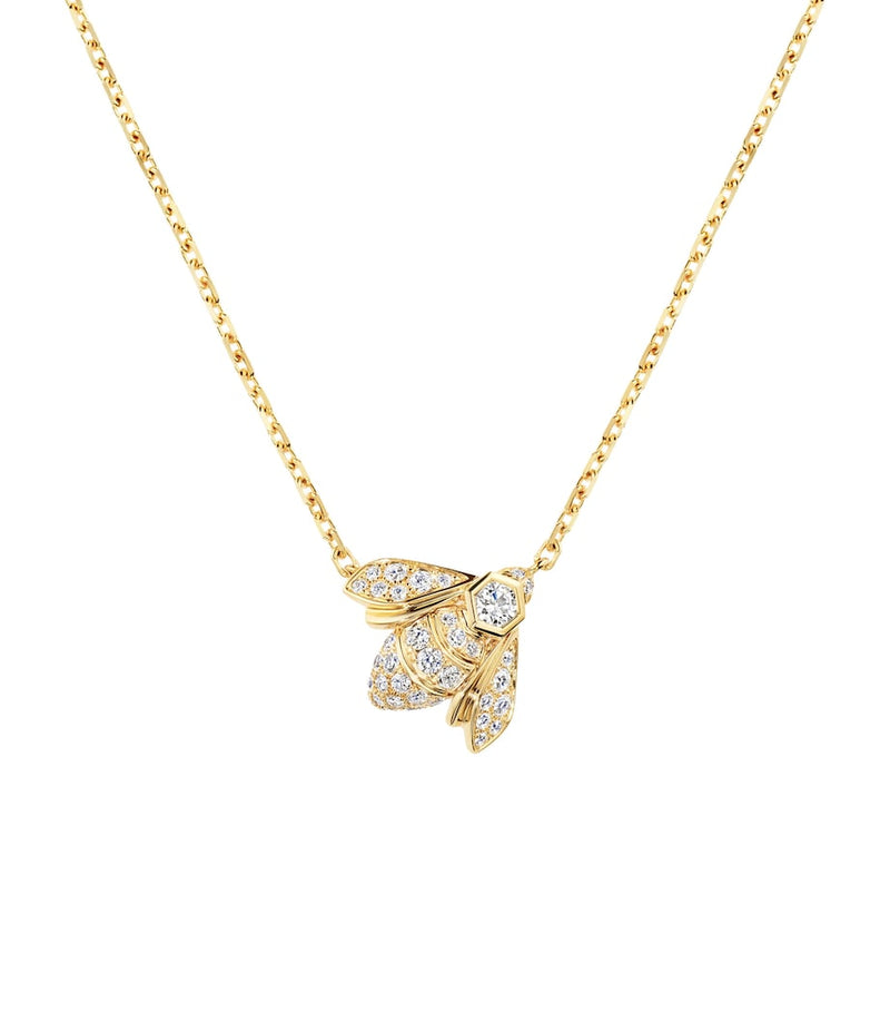 Chaumet Bee de Chaumet gold diamond necklace (British brand)