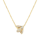 Chaumet Bee de Chaumet gold diamond necklace (British brand)