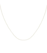 Harrods Astrid & Miyu Gold and Pearl Necklace 38cm Chain- Buy online at McGrocer