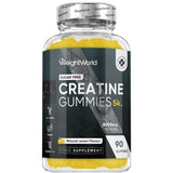 Superdrug WeightWorld Creatine Gummies Natural Lemon Flavoured Chewable Creatine Supplement (90 Gummies)- Buy online at McGrocer