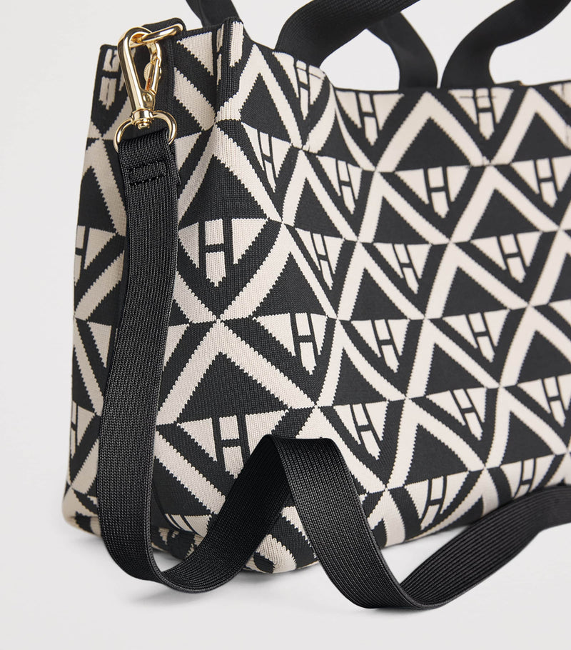 Harrods small geometric tote bag (British brand)
