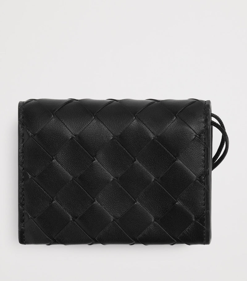 Bottega Veneta Small Andiamo envelope card holder Intrecciato weave (British brand)