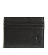 Harrods Polo Ralph Lauren Leather Logo Card Holder- Buy online at McGrocer