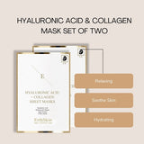 ErthSkin - 2 x Hyaluronic Acid & Collagen Mask - 3 Sheets