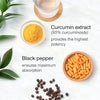 SuperSelf turmeric curcumin 95% with black pepper 60 capsules (British brand)