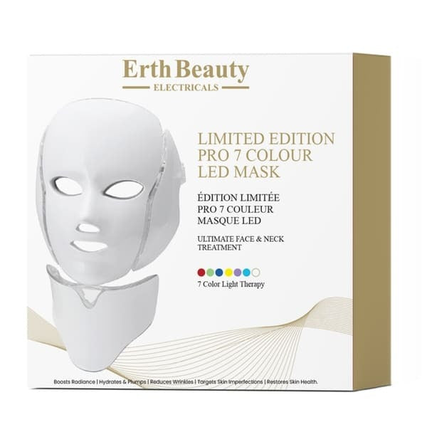 ErthSkin 7 Colour Face and Neck LED mask limited edition (British brand)