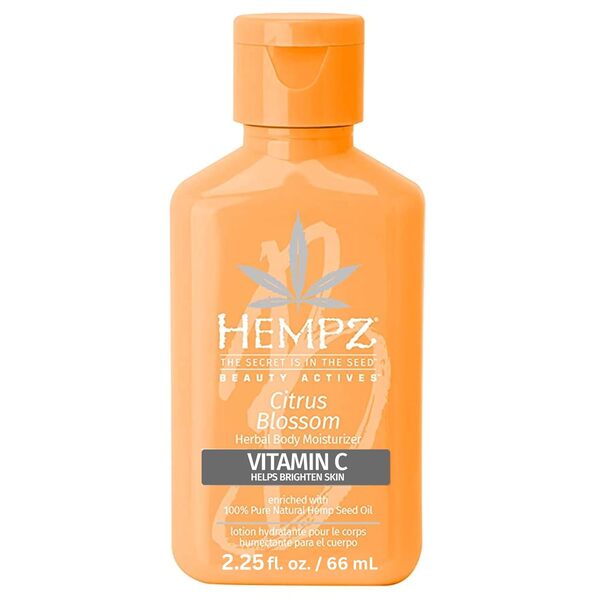 Hempz Citrus Blossom herbal body moisturiser 66mL, UK version