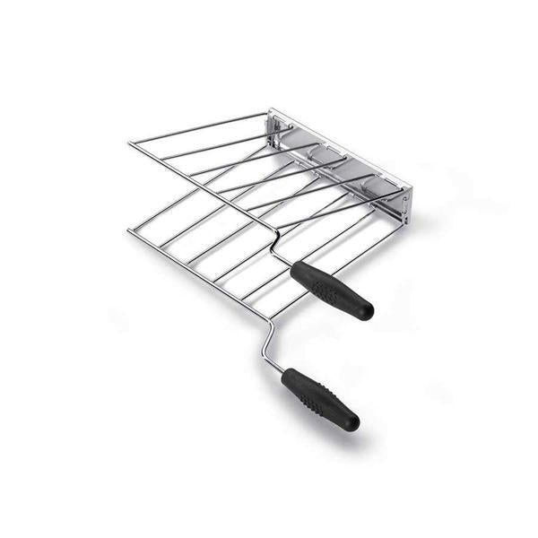 Smeg sandwich rack silver, imported from the UK