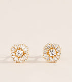Suzanne Kalan diamond flower stud earrings (British brand)
